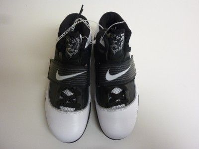 Nike Zoom Soldier IV Lebron James Air Max Black White Basketball Shoes