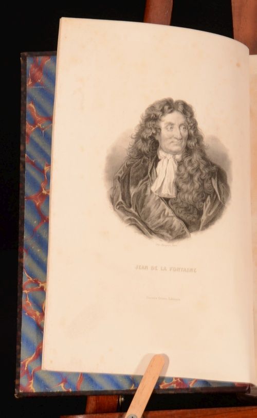 1877 Oeuvres Completes de La Fontaine Louis Moland French Poetry