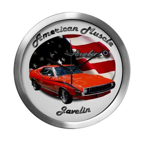 AMC Javelin Modern Wall Clock