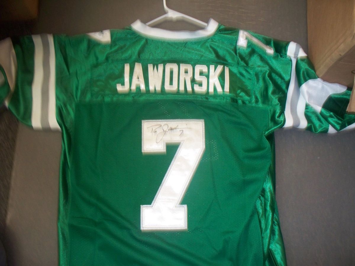 Ron Jaworski Philadelphia Eagles Signed Jersey COA