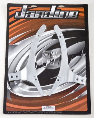 Jardine Billet Chrome Backrest Mounting Kit RoadStar Road Star 99 00