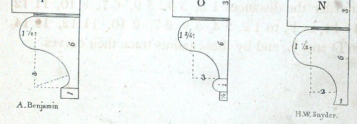  indicate they are drawn by asher benjamin and engraved by h w snyder