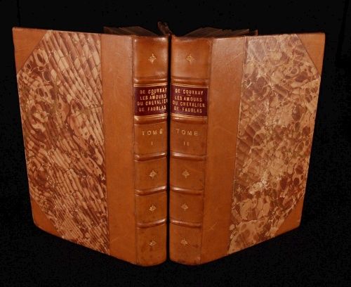 C1821 Louvet de Couvray French 2vols Les Amours Leather