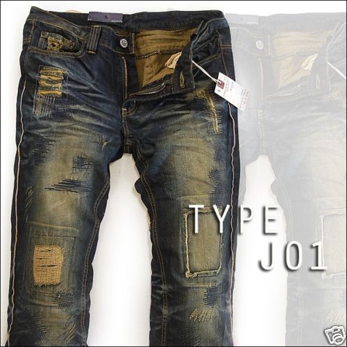 01 Patchwork Slim Nudie Vintage Diesel Denim Jeans　