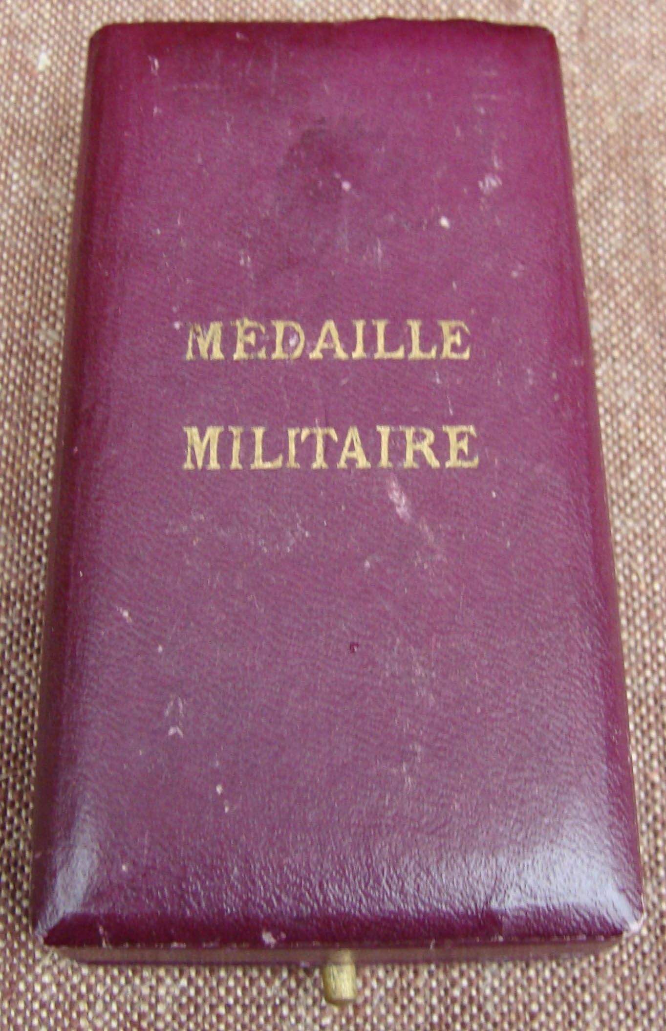 WW1 3rd Republic Silver French Military 6th Type Medaille Militaire