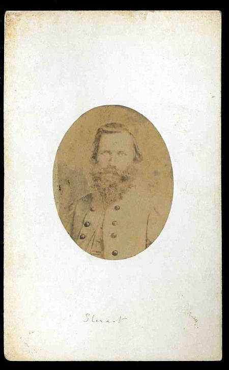 Civil War CDV Photograph Confederate General Jeb Stuart