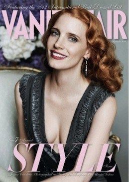 Vanity Fair Jessica Chastain New SEALED September 2012