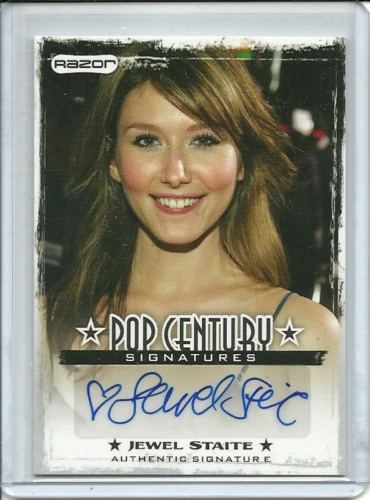 Jewel Staite Auto Autograph Razor Pop Century Stargate