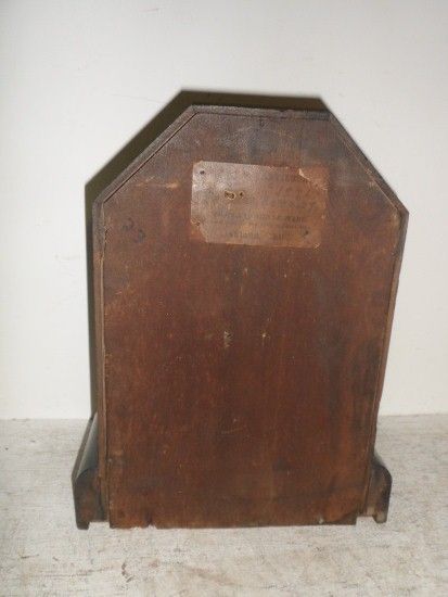 Jerome Early 1871 Striking Shelf Clock Two Labels