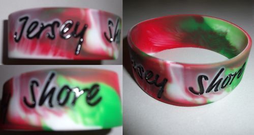 Jersey Shore Rubber Wristband Bracelet