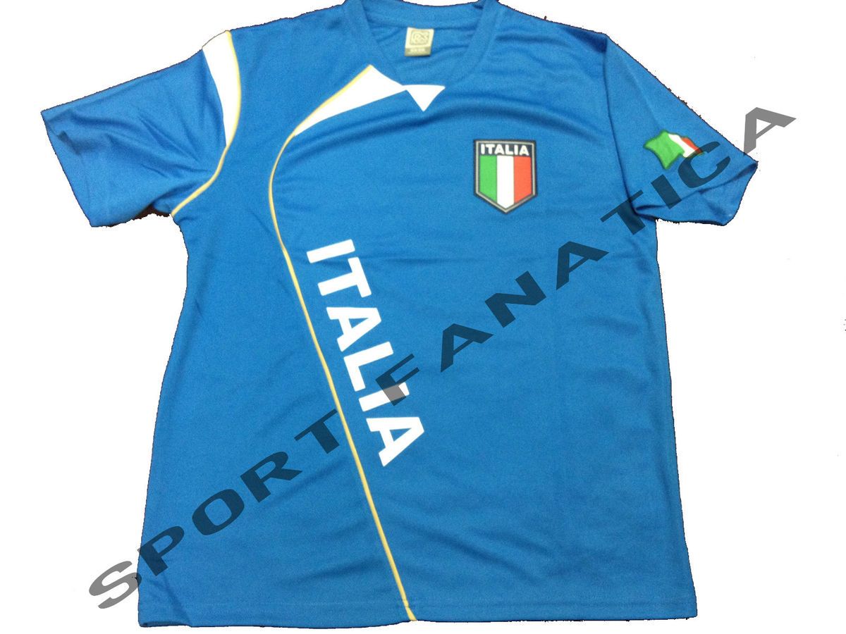 Italy Italia Soccer Jersey Add Your Name and Number SHIP from USA