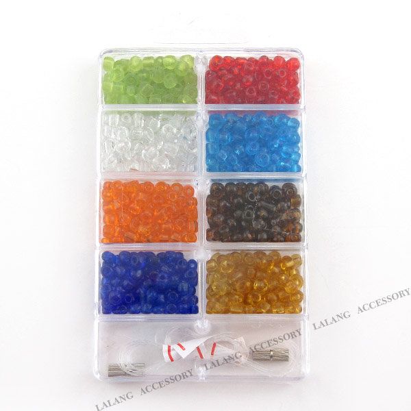 1x New Seed Beading Cord Clasp Jewelry Making 110082