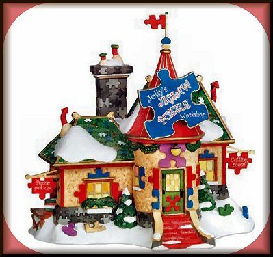 Jollys Jigsaw Puzzle Workshop NEW Department Dept. 56 North Pole