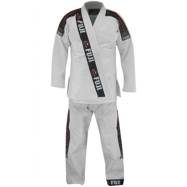 Fuji bjj Kassen Jiu Jitsu Gi White A3 Kimono