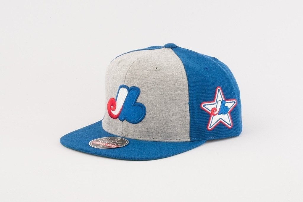  American Needle MLB Montreal Expos Jimbo Snapback Flat Bill Cap