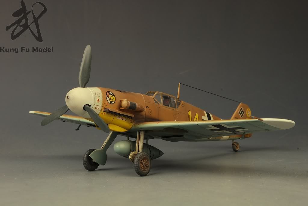 Built 1 48 BF 109F4 JG27 Marseille Sep 1942 Order