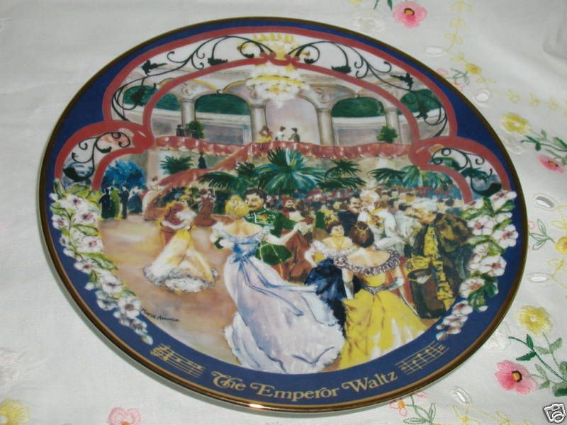 The Emperor Waltz Waltzes of Johann Strauss Plate