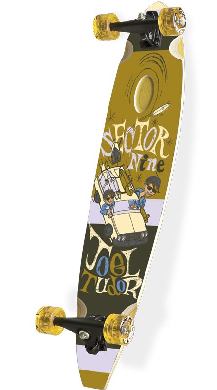 Sector 9 Mr Joel Tudor Brown Longboard Complete 8 75 x 38 3