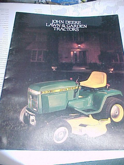 John Deere Lawn and Garden Tractors 1985