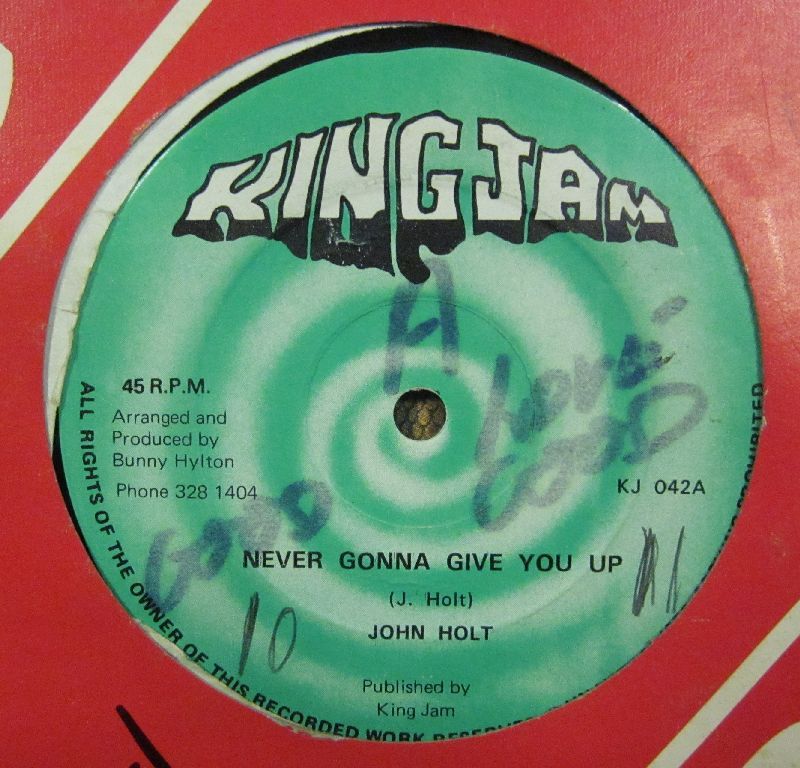 John Holt Clifford Matthews 12 Vinyl Never Gonna Give You Up Goi  