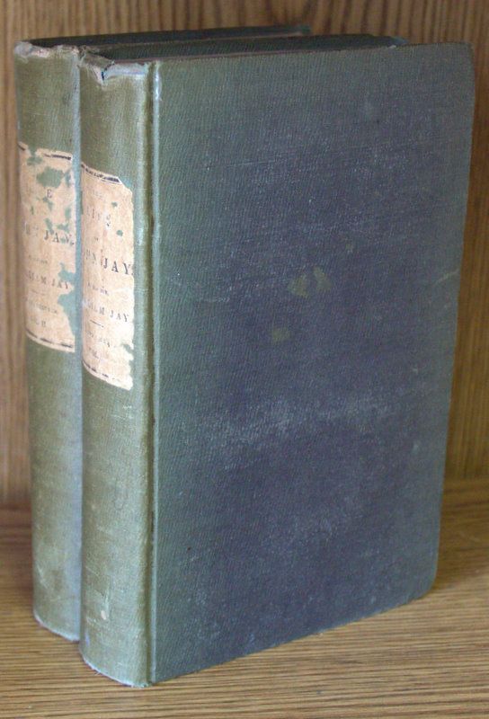 1833 Americana LIFE OF JOHN JAY 1st Supreme Court Chief Justice Founding Father  