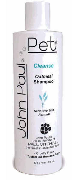 John Paul Pet Oatmeal Shampoo 16 Oz  