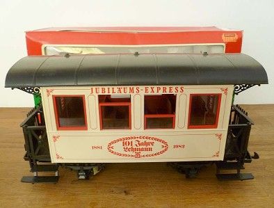 Vtg LGB 1982 101st JAHRESWAGEN Lehmann ANNIVERSARY Coach G Scale W Germany MINT  