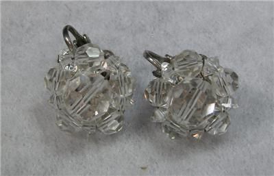 FAUX VICTORIAN CRYSTAL EARRINGS FROM TVS DARK SHADOWS  