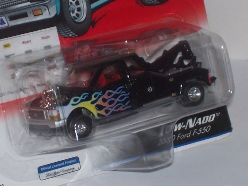 Johnny Lightning Rebel Rods 1 64 Tow Nado Ford F 550  