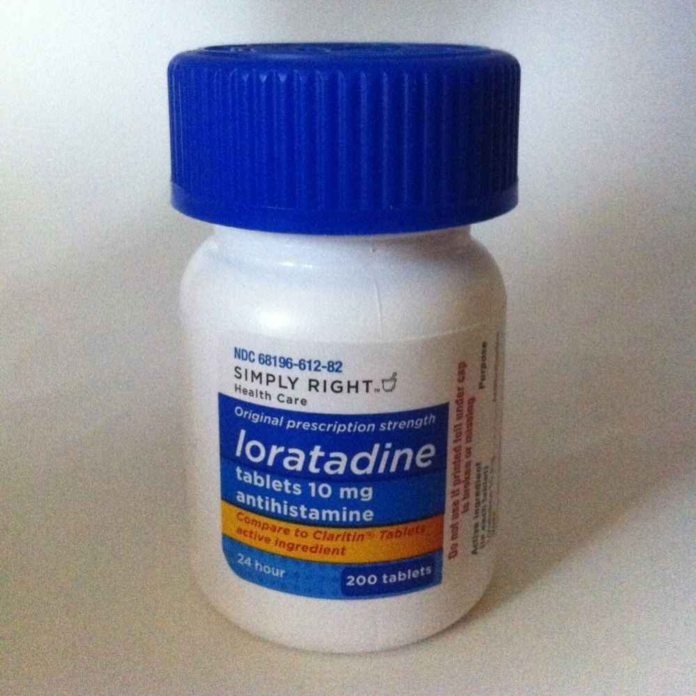 Loratadine 10 MG Tablets 200 Count Non Drowsy Antihistamine Member's Mark  