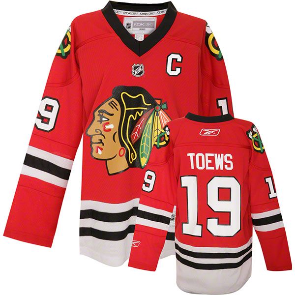 Jonathan Toews Youth Jersey Reebok Red 19 Chicago Blackhawks Youth Replica  