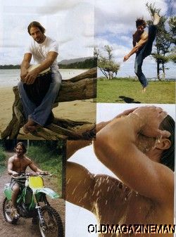 Josh Holloway Mens Health May 2006 Lost Missy Peregrym  