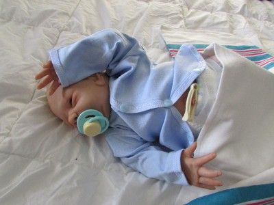 Reborn Doll Must See Boy Tanner w Belly Plate  