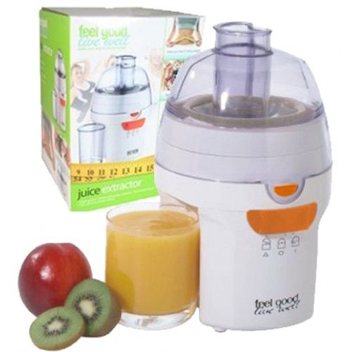 Feel Good Live Well 200W Fruit and Vegetable Juice Extractor  