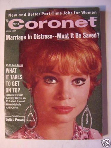 Coronet Magazine April 1967 Juliet Prowse Roy Newquist