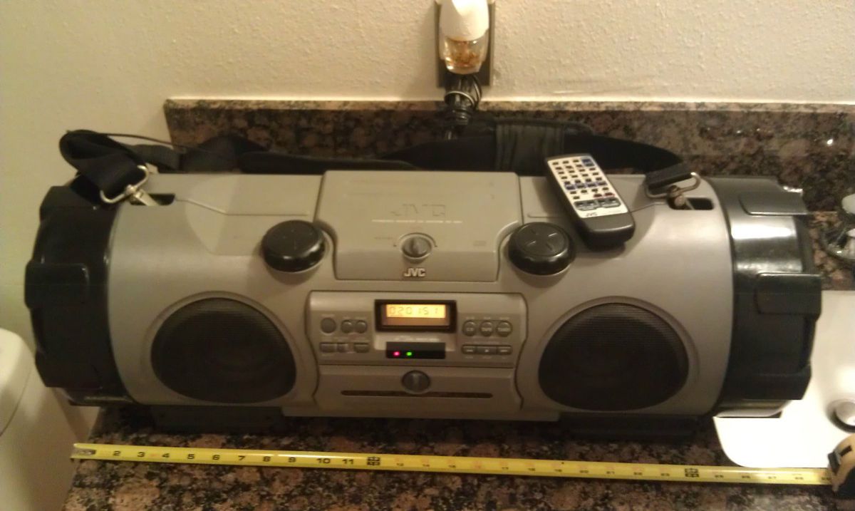 JVC KABOOM BAZOOKA BOOMBOX GHETTOBLASTER BOOM BOX RADIO CASSETTE RV