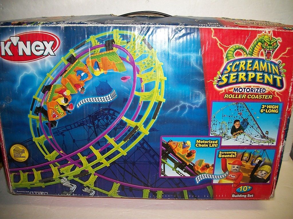 NEX Screamin’ Serpent Motorized Roller Coaster