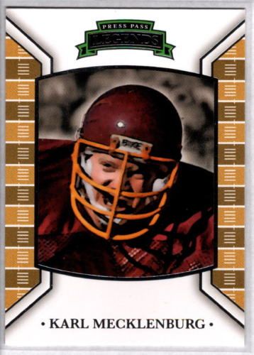 Karl Mecklenburg 2011 Press Pass Legends 63