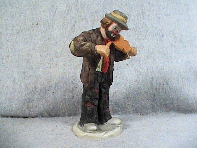 Kelly Jr Collectin Playing Violin Emitt Kelly Emmett Kelly