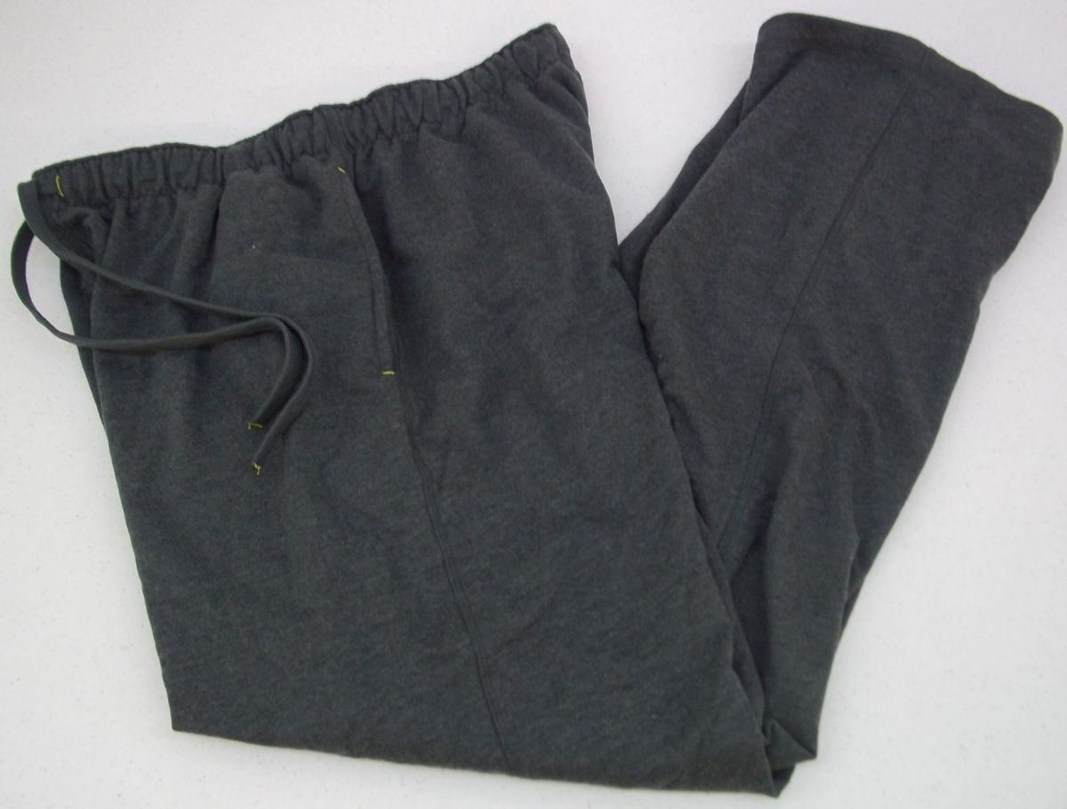Kenneth Cole Reaction Charcoal Knit Lounge Pant Size 2XL