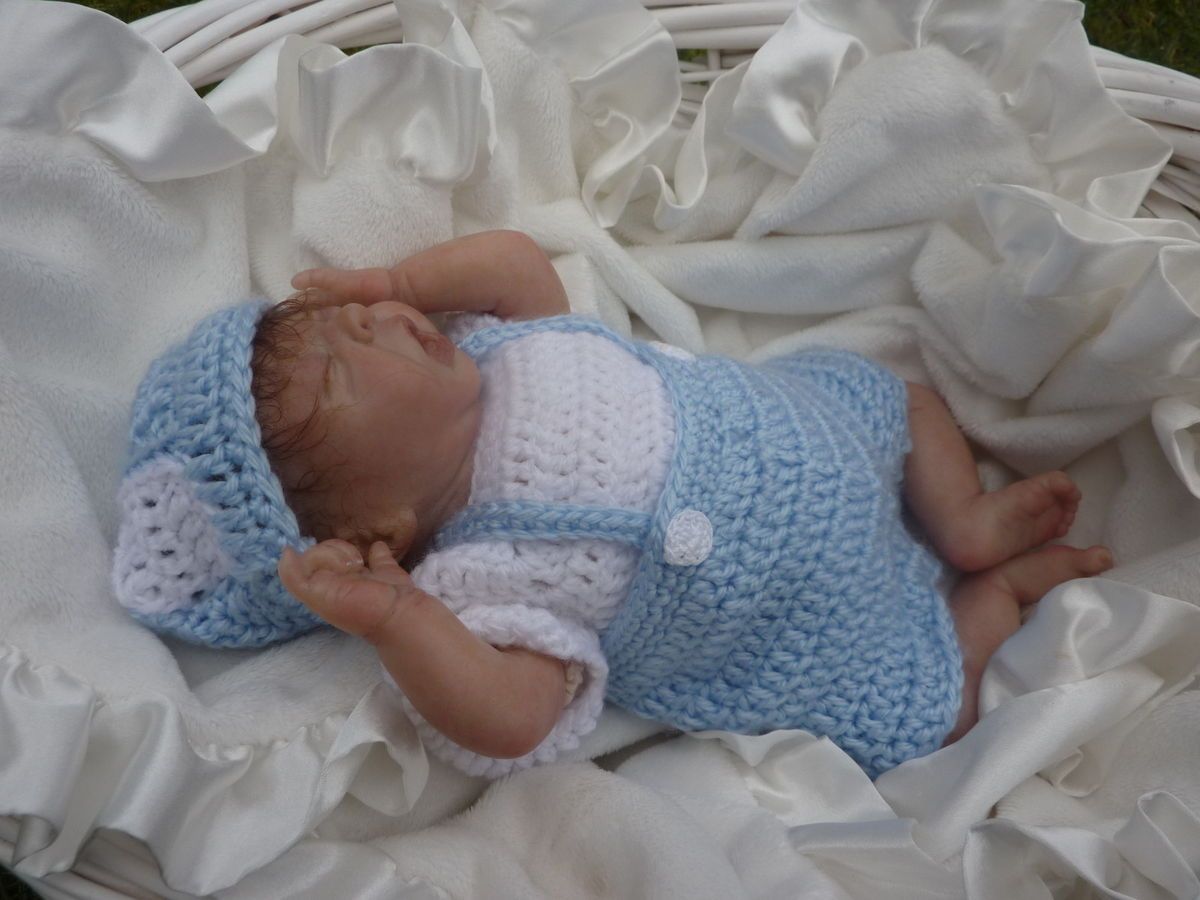 Micro Preemie Reborn Baby Boy Doll Kieran