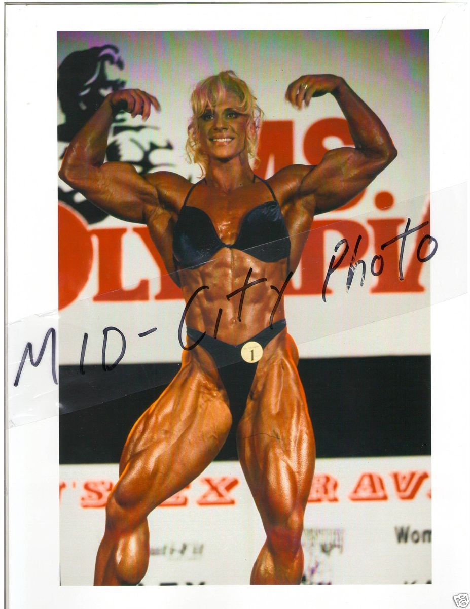 Kim Chizevsky MS Olympia Bodybuilding Muscle Photo Color