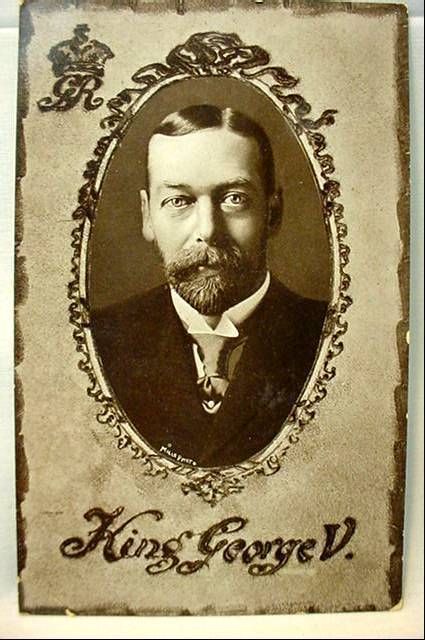 Mourning Postcard King George V 1912 Cancel British Royalty