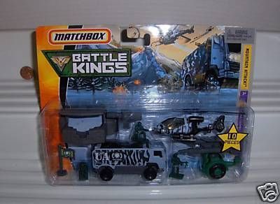 Matchbox 2008 Battle Kings Mountain Attack Set Mint BXD