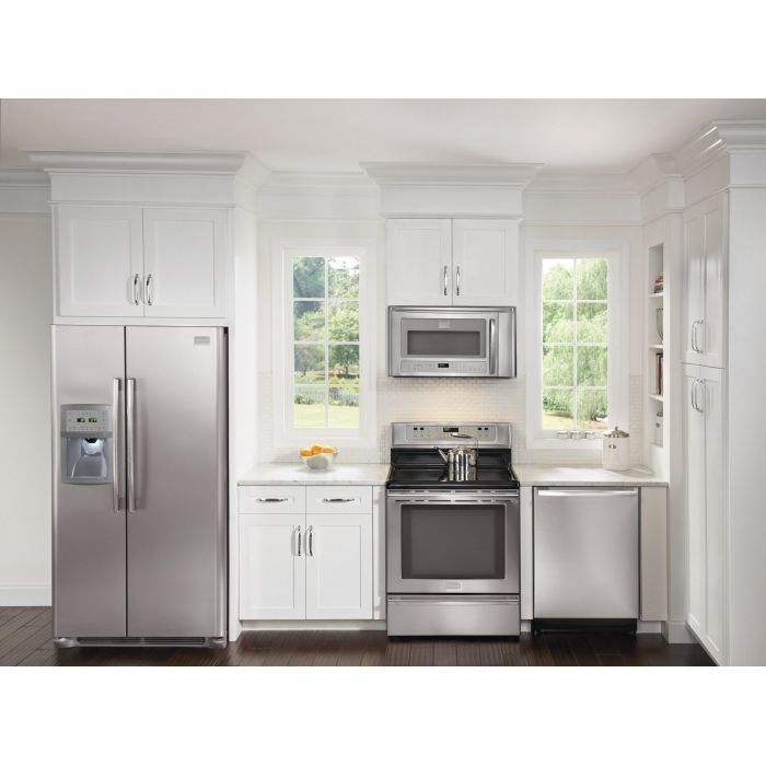 Frigidaire Pro 4 PC Stainless Kitchen Appliance Pkg 3 New Free