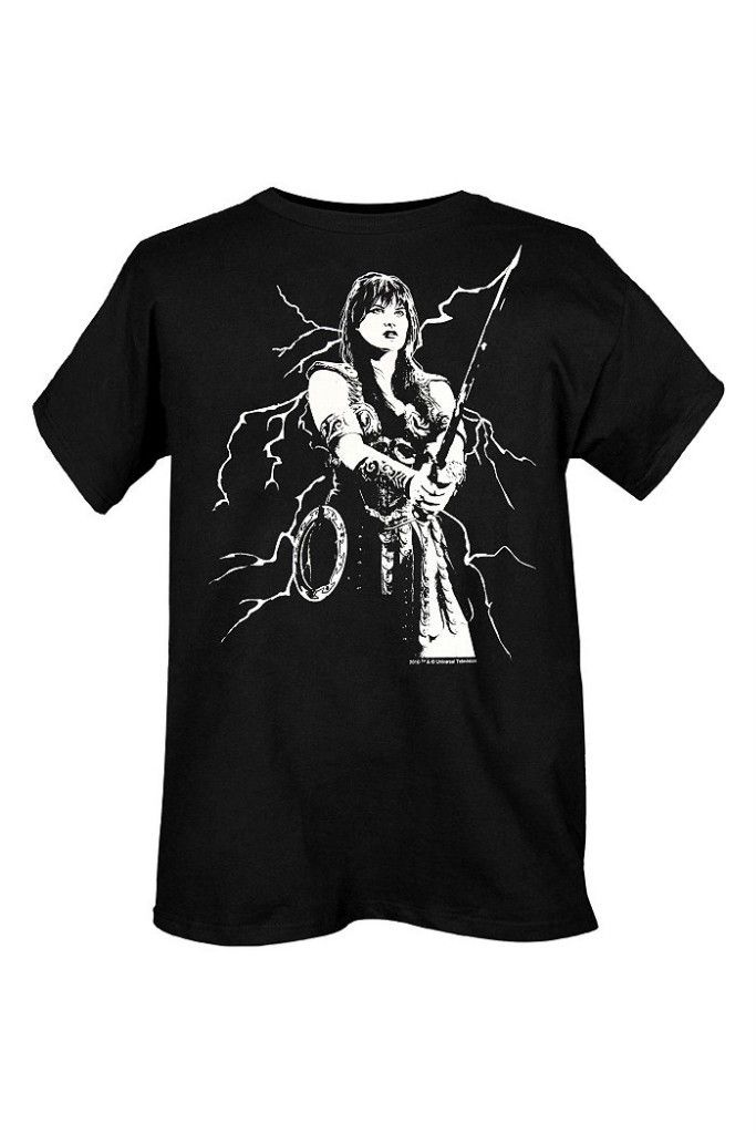 Xena Warrior Princess Lightning T Shirt