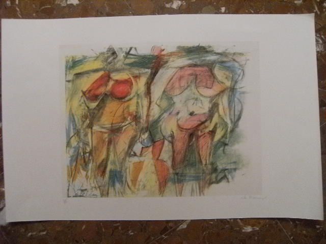 Willem de Kooning Lithography