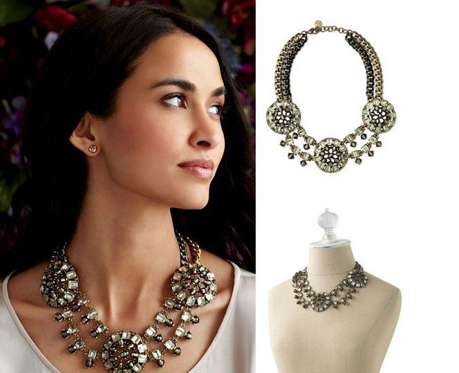 Estate Bib Necklace NIB Retail $198 and as Seen on Kristen Bell