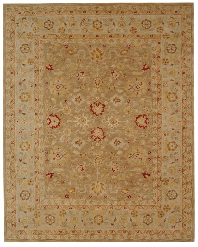 Traditional Aantolia Rug Colors Tan Ivory All Sizes