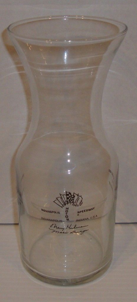 Indianapolis Motor Speedway Indianapolis 500 Wine Carafe Buddy Lazier